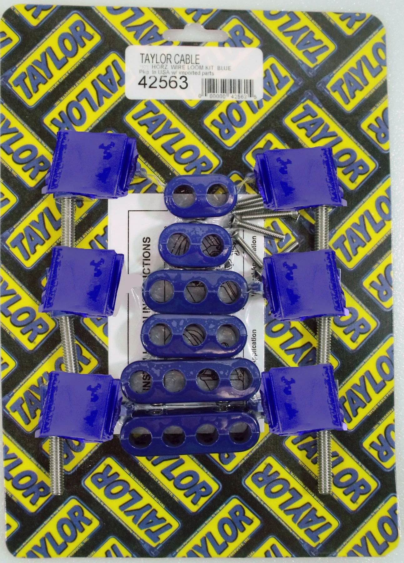 Spark Plug Wire Holder 10.4mm Blue 42563